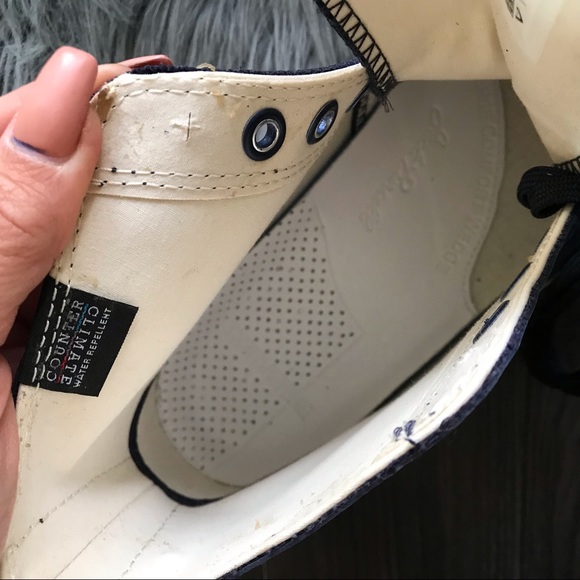 NEW ⛈ CONVERSE MENS JACK PURCELL RAIN GEAR • NAVY - Picture 5 of 8